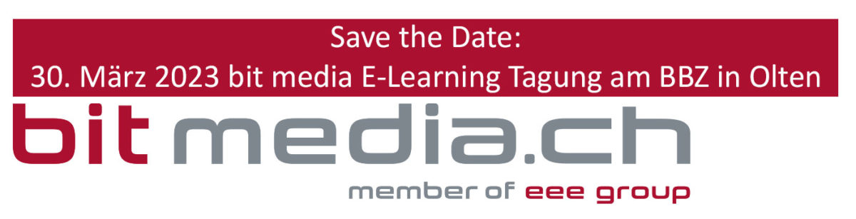 bit media E-Learning Tagung am BBZ in Olten - bit media Schweiz: E ...